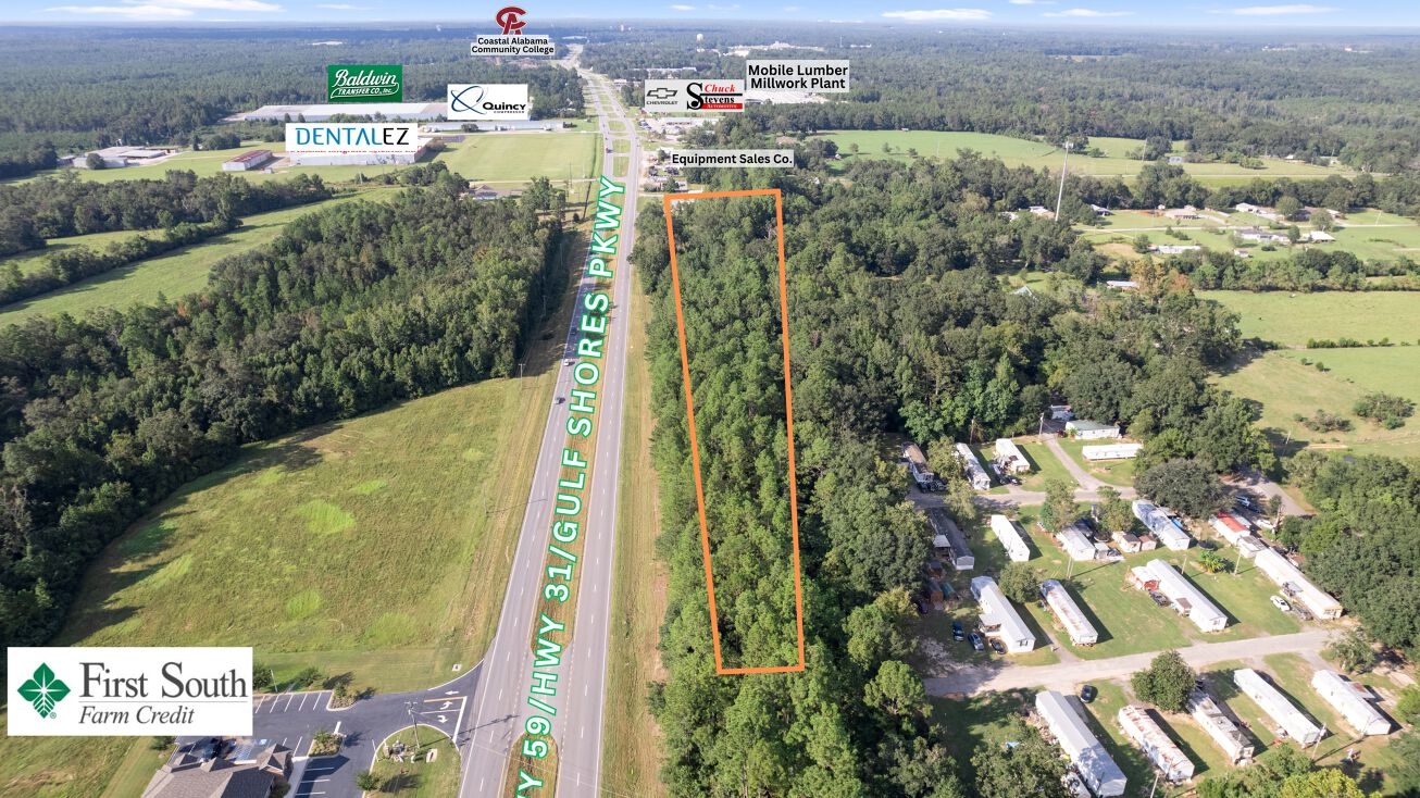 Pictures of Land property located at 41850 AL-59, Bay Minette, AL 36507 for sales - image #1
