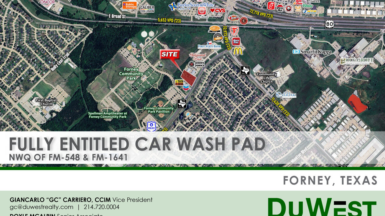 NWQ of FM548 & FM1641, Forney, TX 75126