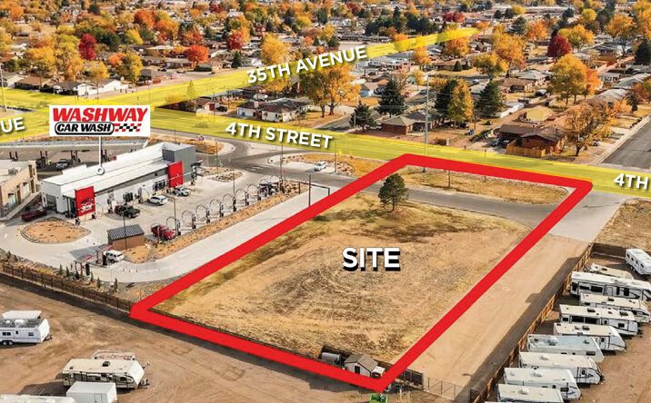 Pictures of Retail, Land property located at NWC W 4th St. & 35th Ave, Greeley, CO 80634 for sales - image #1