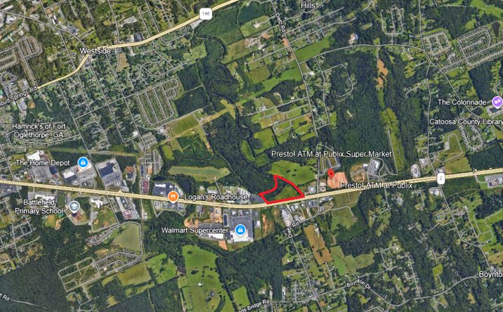 Pictures of Land property located at 0 Battlefield pkwy, Fort Oglethorpe, GA 30736 for sales - image #1