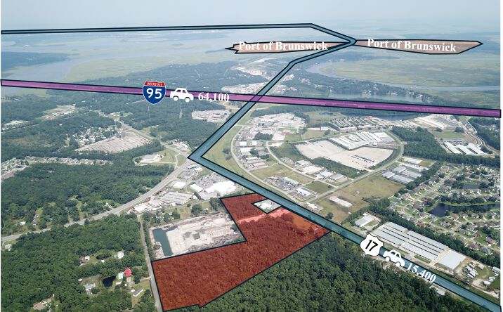 Pictures of Land property located at 135 Belle Cutoff Rd, Brunswick, GA 31523 for sales - image #1