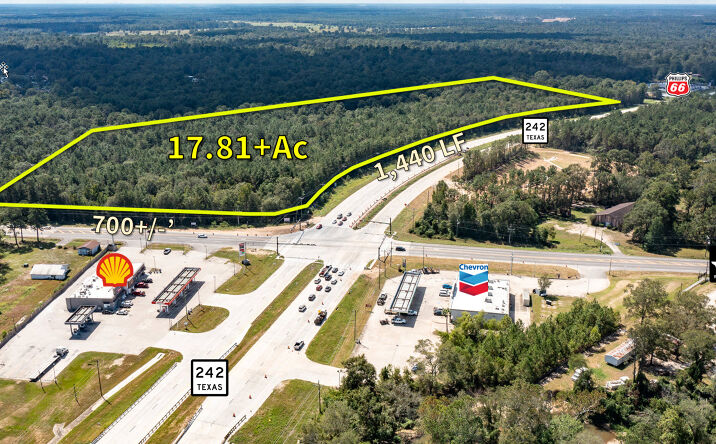 Pictures of Land property located at TX-242, Conroe, TX 77306 for sales - image #1