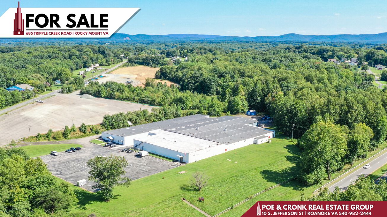Pictures of Industrial property located at 685 Tripple Creek Rd, Rocky Mount, VA 24151 for sales - image #1