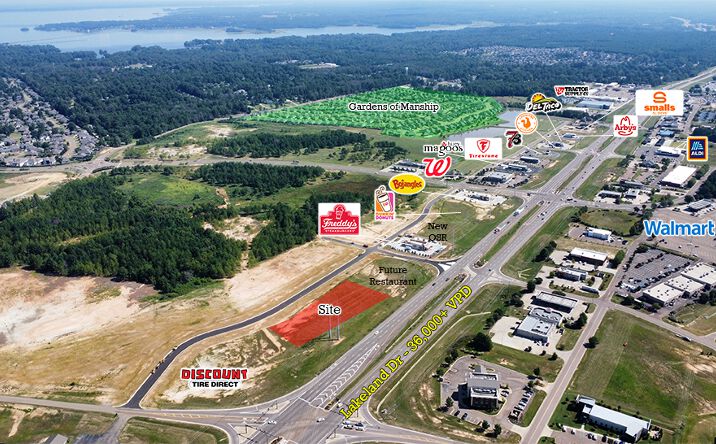 Pictures of Land property located at W Pineview Dr, Flowood, MS 39232 for sales - image #1