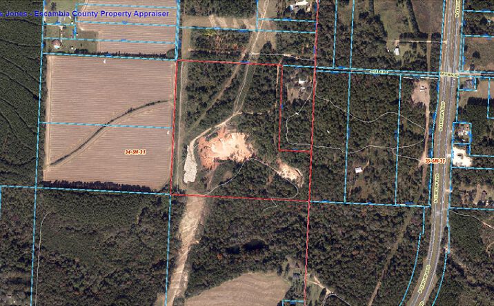 Pictures of Land property located at 107 Sigler Rd, McDavid, FL 32568 for sales - image #1