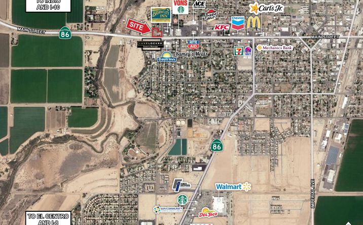 Pictures of Land property located at 641 W Main St, Brawley, CA 92227 for sales - image #1