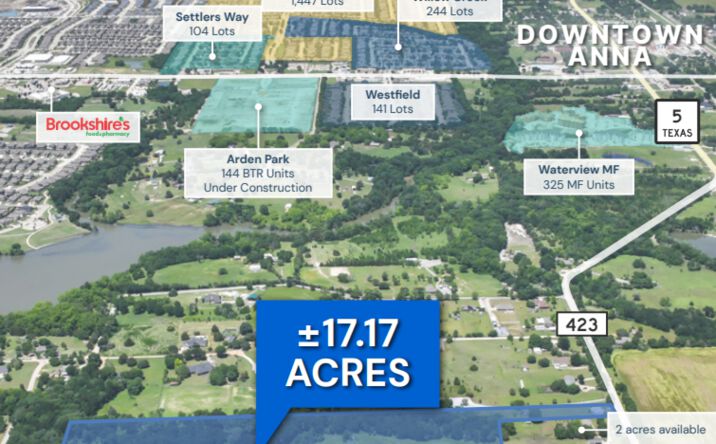 Pictures of Land, Multifamily property located at NWQ of CR 423 & E Finley Blvd, Anna, TX 75409 for sales - image #1