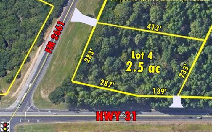 Pictures of Land property located at 16393 W Hwy 31, Tyler, TX 75709 for sales - image #1