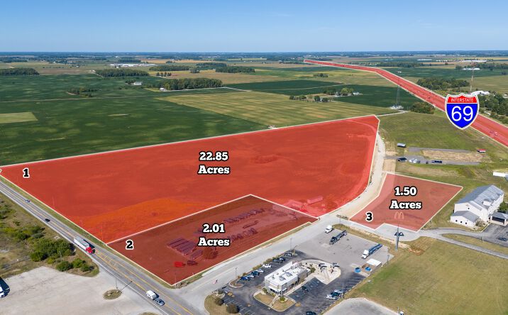 Pictures of Land property located at 77-80 Wall Rd, Warren, IN 46792 for sales - image #1