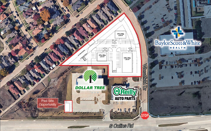 Pictures of Retail property located at 403 S. Collins Rd., Sunnyvale, TX 75182 for sales - image #1