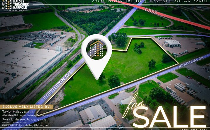 Pictures of Land property located at 2800 Industrial Dr, Jonesboro, AR 72401 for sales - image #1