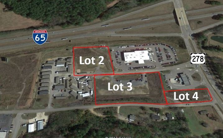 Pictures of Land property located at Benchmark Way, Hwy 278 & I-65, Cullman, AL 35057 for comps - image #1