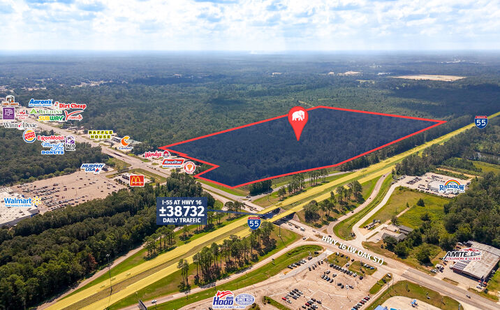 Pictures of Land property located at W Oak St, Amite City, LA 70422 for sales - image #1