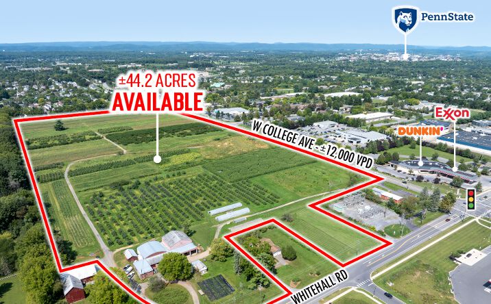 Pictures of Land, Multifamily, Office, Retail property located at 2181 W Whitehall Rd, State College, PA 16801 for sales - image #1
