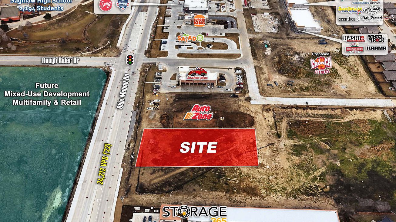 Pictures of Retail, Land property located at 6836 Blue Mound Rd, Fort Worth, TX 76131 for sales - image #1