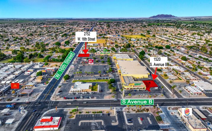 Pictures of Retail, Land property located at 1520 S Avenue B, Yuma, AZ 85364, 2752 W 16th St, Yuma, AZ 85364 for sales - image #1