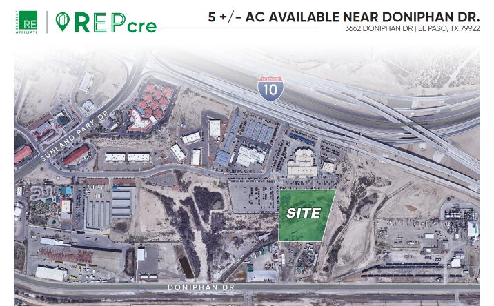 Pictures of Land property located at 3662 Doniphan Dr, El Paso, TX 79922 for sales - image #1