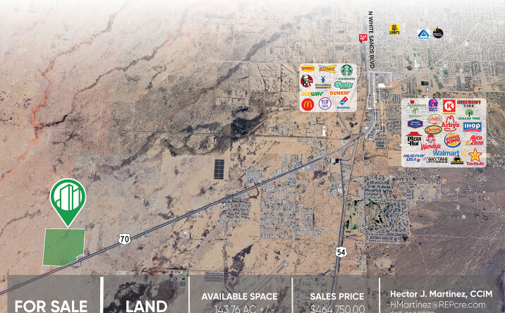 Pictures of Land property located at Hwy 70 W, Alamogordo, NM 88310 for sales - image #1
