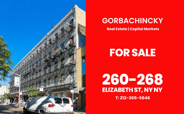 Pictures of Multifamily property located at 260 Elizabeth St, New York, NY 10012 for sales - image #1