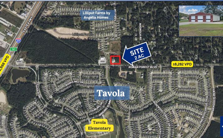 Pictures of Retail property located at 585 Roman Forest Blvd, New Caney, TX 77357 for sales - image #1