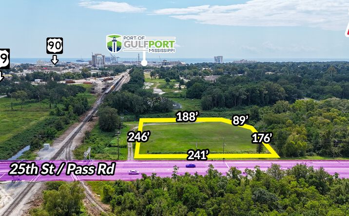 Pictures of Land property located at 25th St, Gulfport, MS 39501 for sales - image #1