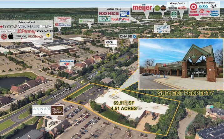 Pictures of Retail property located at 425 E Eisenhower Pkwy, Ann Arbor, MI 48108 for sales - image #1