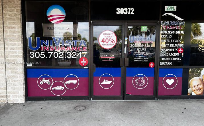 Pictures of Retail, Office property located at Univista Insurance, Homestead, FL 33033 for sales - image #1