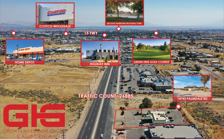 Pictures of Retail property located at 14745 Palmdale Rd, Victorville, CA 92392 for sales - image #1