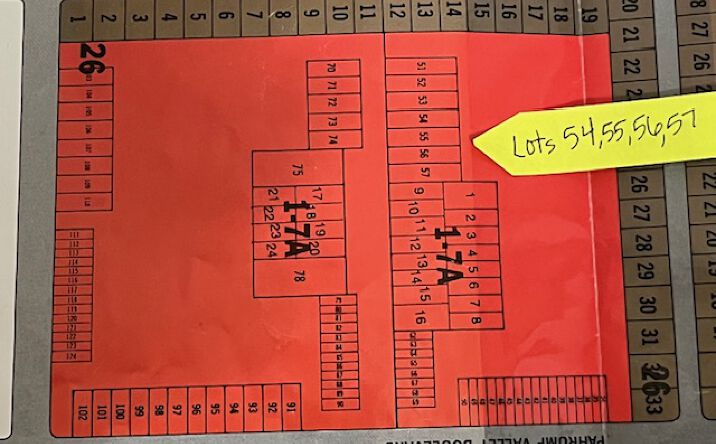 Pictures of Land property located at 1700 Pahrump Valley Blvd # 54,55,56,&57, Pahrump, NV 89048 for sales - image #1