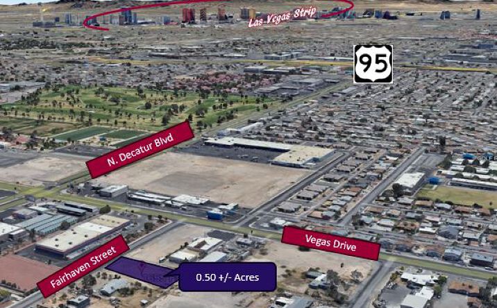 Pictures of Land property located at 1655 Fairhaven St, Las Vegas, NV 89108 for sales - image #1