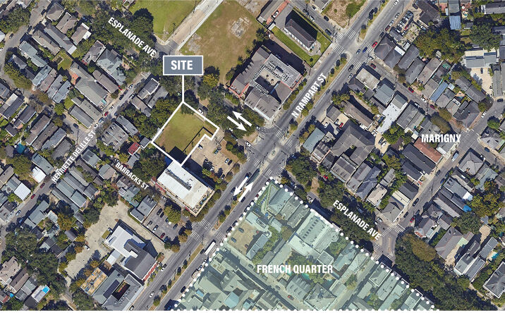 Pictures of Land property located at 1124 Esplanade Ave, New Orleans, LA 70116 for sales - image #1