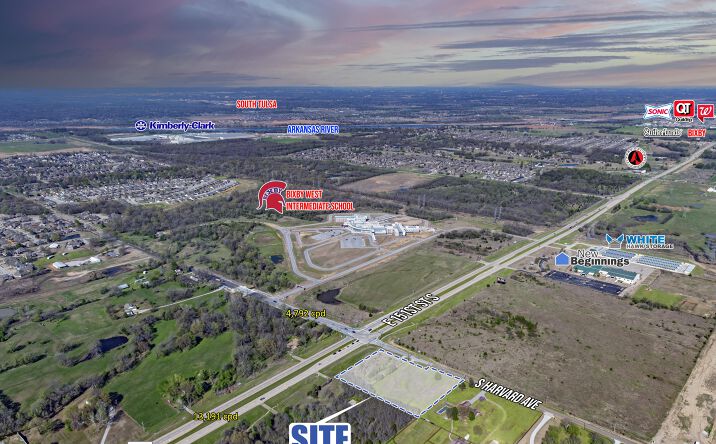 Pictures of Land property located at E 151st St S, Bixby, OK 74008 for sales - image #1