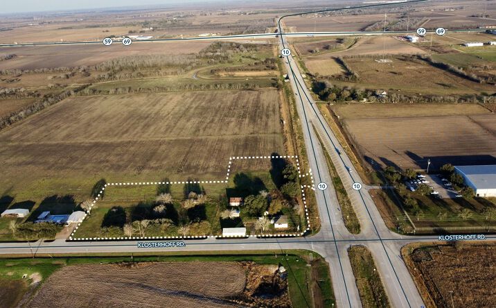 Pictures of Land property located at 4002 Klosterhoff Rd, Rosenberg, TX 77471 for sales - image #1