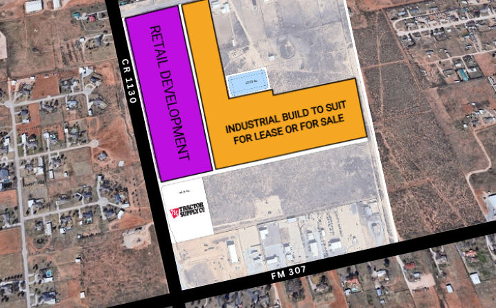 Pictures of Retail, Land property located at SE Corner of S CR-1130 & E County Rd 95, Midland, TX 79706 for sales - image #1