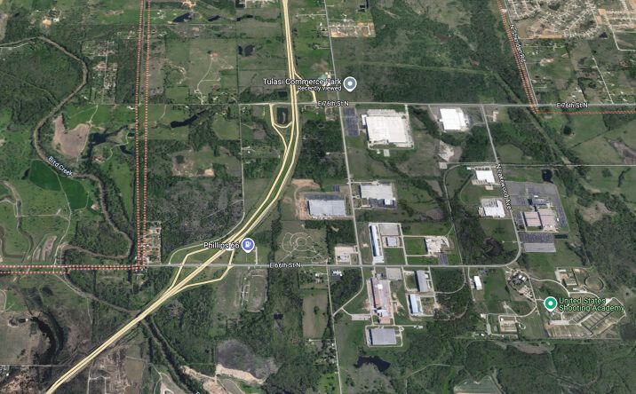 Pictures of Land property located at NW/C 66th Street North & US Highway 75, Tulsa, OK 74117 for sales - image #1