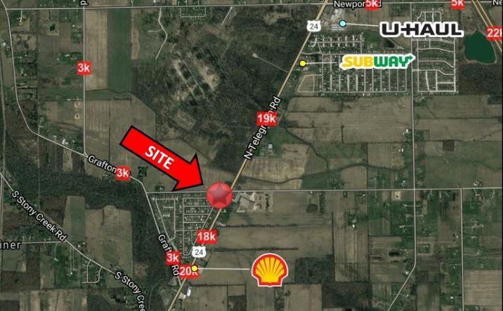 Pictures of Land property located at SWC Telegraph Road & Buhl Road, Newport, MI 48166 for sales - image #1