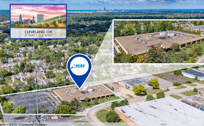 Pictures of Industrial, Office property located at 4450 Cranwood Parkway, Warrensville Heights, OH 44128 for sales - image #1