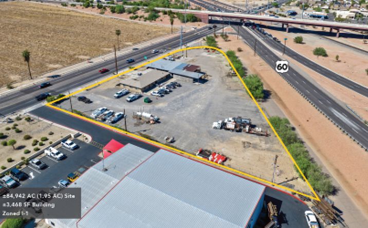 Pictures of Industrial, Land, Mixed Use, Office property located at 8789 N 75th Ave, Peoria, AZ 85345 for comps - image #1