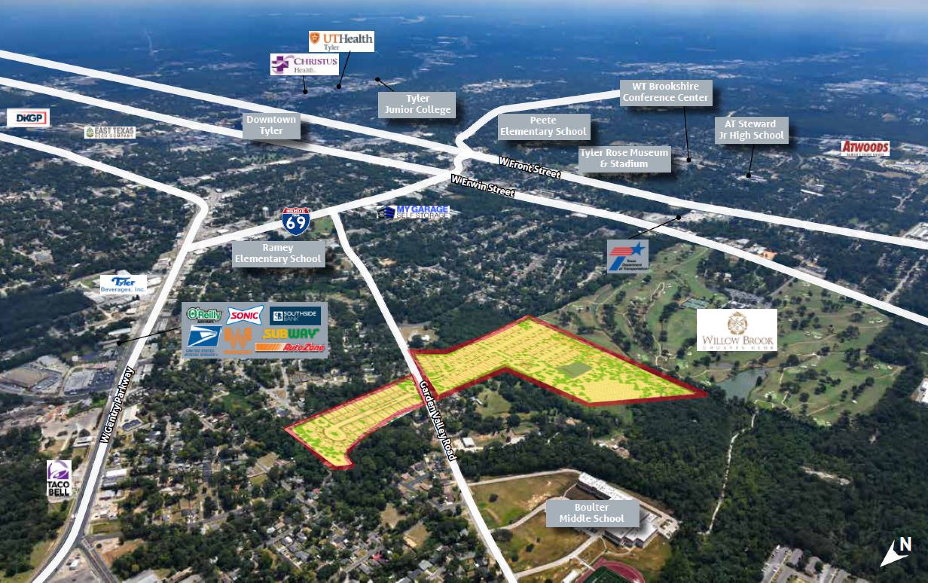 2604 Garden Valley Rd, Tyler, TX 75702