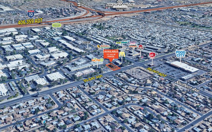 Pictures of Land, Retail property located at 3233 S 48th St, Tempe, AZ 85282 for sales - image #1
