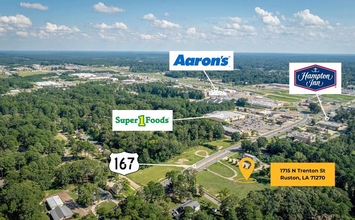 Pictures of Industrial property located at 1715 N TRENTON STREET, Ruston, LA 71270 for sales - image #1