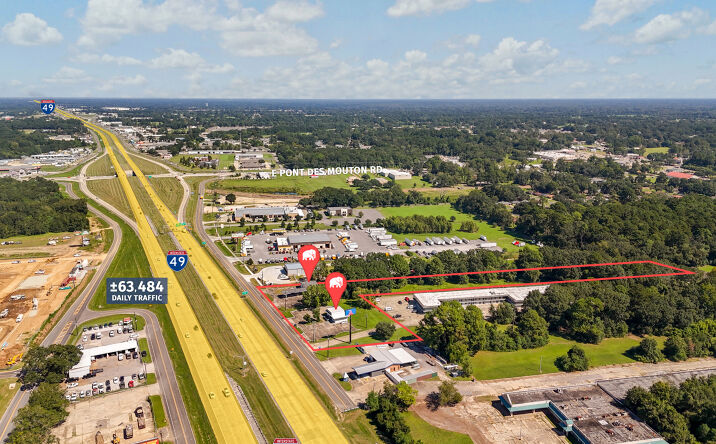 Pictures of Industrial, Land property located at 2726 NE Evangeline Trwy, Lafayette, LA 70507 for sales - image #1