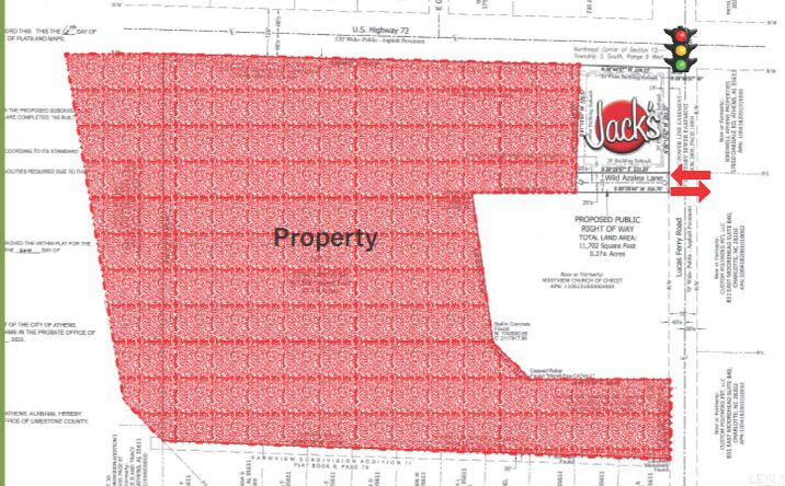 Pictures of Land property located at 2111 US Hwy 72 W, Athens, AL 35611 for sales - image #1