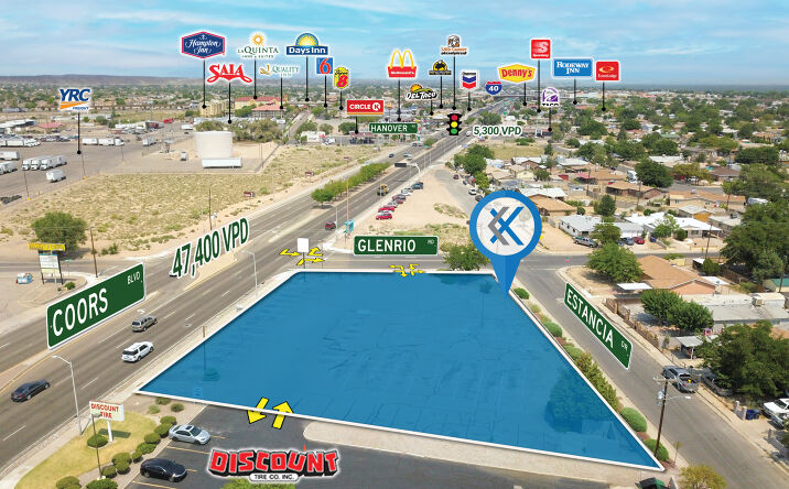 Pictures of Land property located at 830 Coors Blvd NW, Albuquerque, NM 87105 for sales - image #1