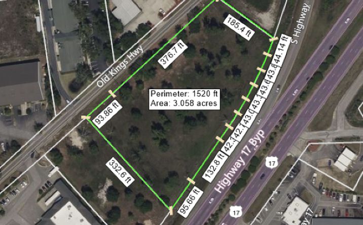 Pictures of Land property located at Frontage Rd, Murrells Inlet, SC 29576 for sales - image #1
