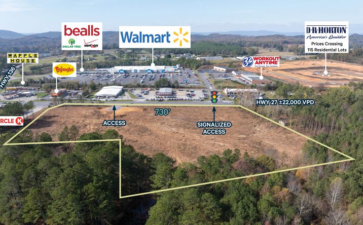 Pictures of Land property located at 0 N 27 Hwy, LaFayette, GA 30728 for sales - image #1