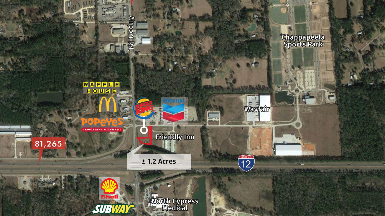 Airport Rd, Hammond, LA 70403