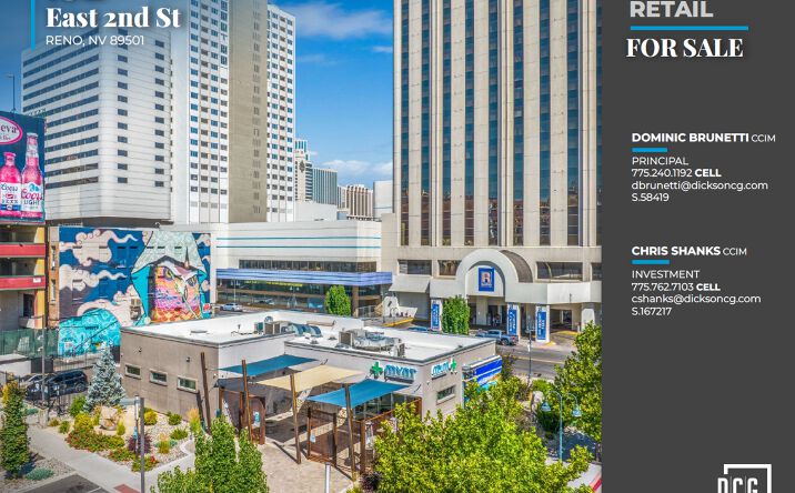 Pictures of Retail property located at 132 E 2nd St, Reno, NV 89501 for sales - image #1
