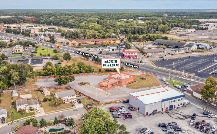 Pictures of Retail property located at 935 Black Horse Pike, Pleasantville, NJ 08232 for sales - image #1