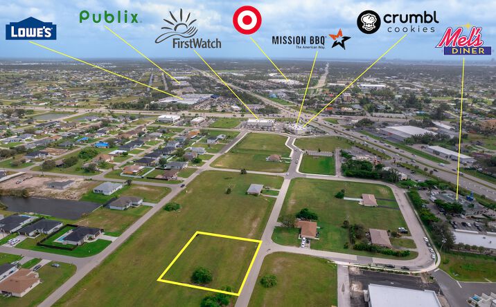 Pictures of Land property located at 1313 NE 8th Terrace, Cape Coral, FL 33909 for sales - image #1